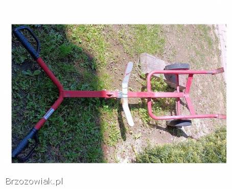 Wózek taczka do przewozu beczek metalowych 200L beczka