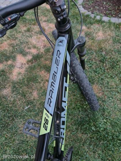 Rower Romet Rambler 26,  rama 14,  hydraulika Shimano MT200