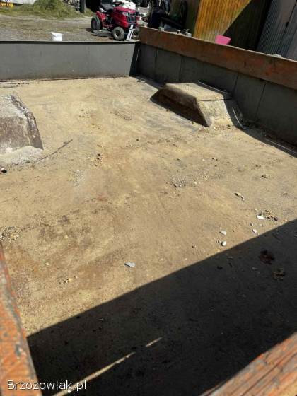 Przyczepa jednoosiowa sztywna mocna