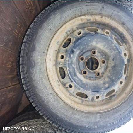 4 koła14 z oponami Dębica Navigator 5x100.  2021 VW Skoda Seat 6mm