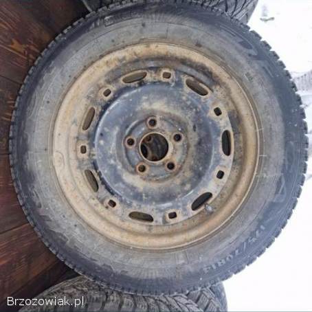 4 koła14 z oponami Dębica Navigator 5x100.  2021 VW Skoda Seat 6mm