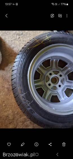 4x opony z felgami 195/60 R15