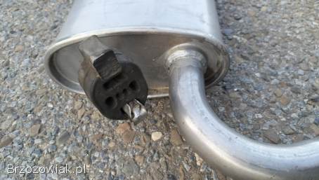 Układ wydechowy Fiat Cinquecento 900 tłumik końcowy + rura środkowa