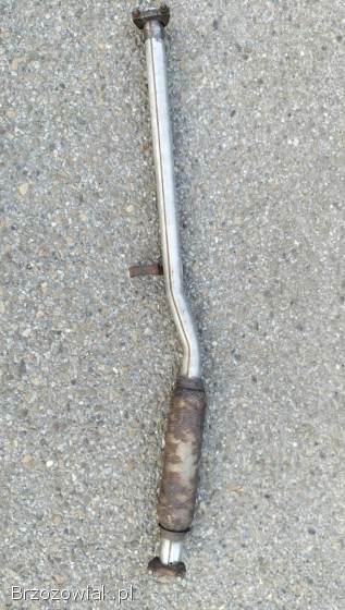 Układ wydechowy Fiat Cinquecento 900 tłumik końcowy + rura środkowa