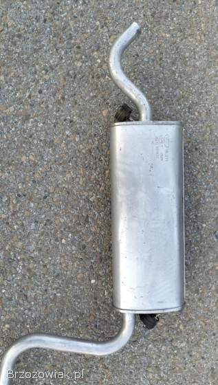 Układ wydechowy Fiat Cinquecento 900 tłumik końcowy + rura środkowa