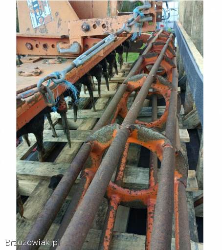 Brona wirowa aktywna 3m rotavator wał strunowy ze sprzęgłem