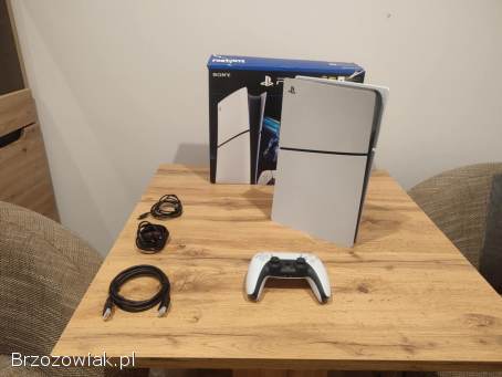 Okazja!  Konsola Ps5 Slim + pad!  Playstation 5!  Gwarancja!  Jak nowa!