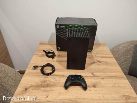 Okazja!  Xbox Series X 1TB + pad i gry!  Super Stan!  Gwarancja!