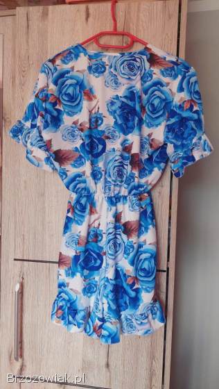 Kombinezon damski kwiaty S M Nowy