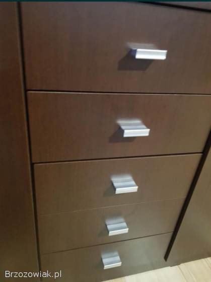 Komoda dla dziewczynki kolor wenge