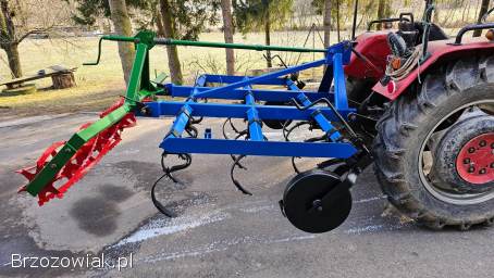 Kultywator Grudziądz z wałem.  Stan jak nowy.