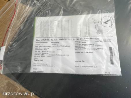 Nowe drzwi Wikęd Aluminiowe czarne Prawe otwierane do śr.  Ud