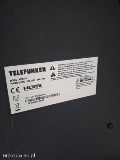 Telewizor 43 Okazja