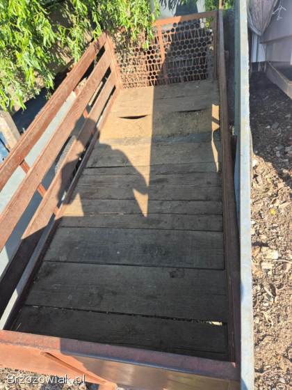 Przyczepa na siano trawe na haka