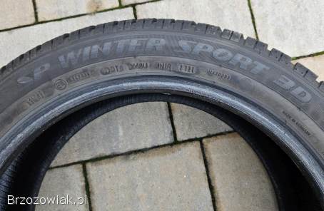 Opony zimowe Dunlop 245/45r18 100v XL runflat RSC x BMW rok 2021