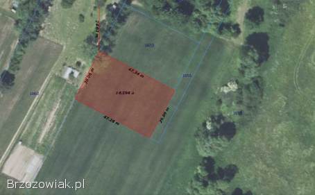 Sprzedam działkę z wz w Lalinie