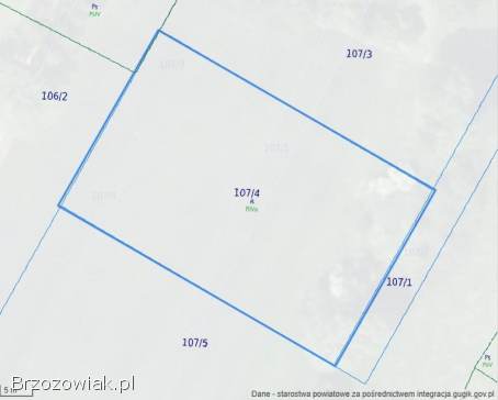 Sprzedam działkę z wz w Lalinie