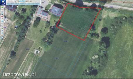 Działka w Lalinie z wz na sprzedaż