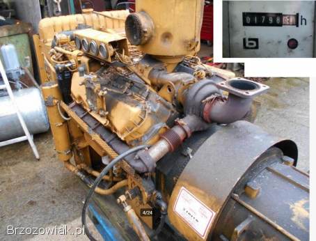 Generator 125kW silnik Caterpillar 3208 V8 turbo