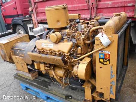 Generator 125kW silnik Caterpillar 3208 V8 turbo