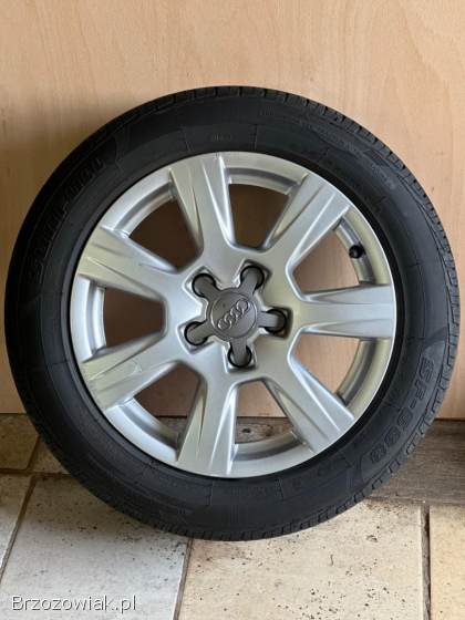 Zestaw felg + opon do Audi A4 B7 (stan bardzo dobry)