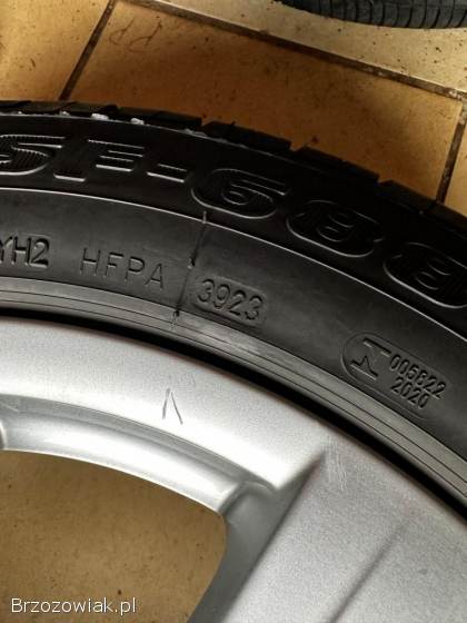 Zestaw felg + opon do Audi A4 B7 (stan bardzo dobry)