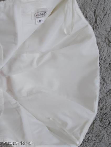 Suknia ślubna mini ecru r.  38