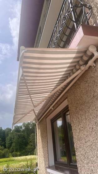 Markiza tarasowa ogród balkonowa 400x300