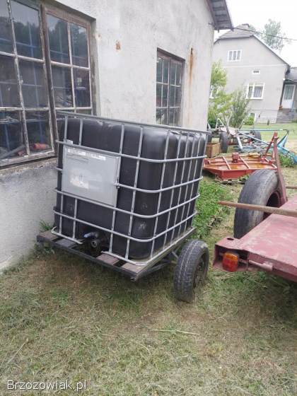 Mauzer z przyczepką 1000l