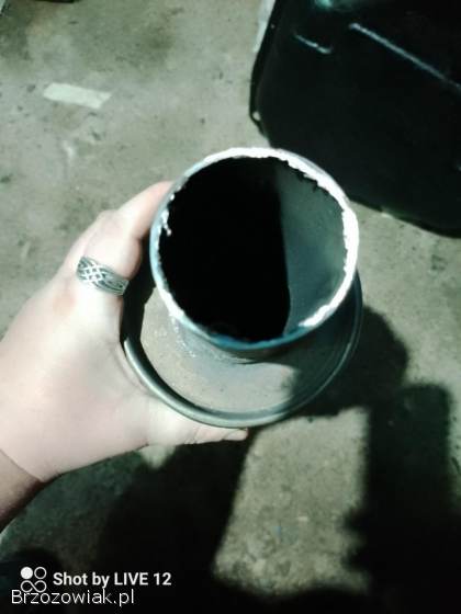 Tłumik środkowy samochodowy honda sankei