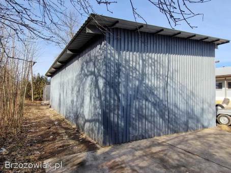 Hala stalowa blaszak,  konstrukcja stalowa,  dokumenty inwentaryzacyjne,  14x16m