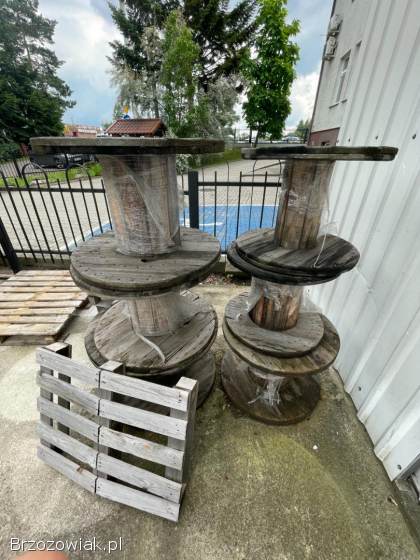 Bębny kablowe drewniane – różne rozmiary – Sanok,  odbiór osobisty