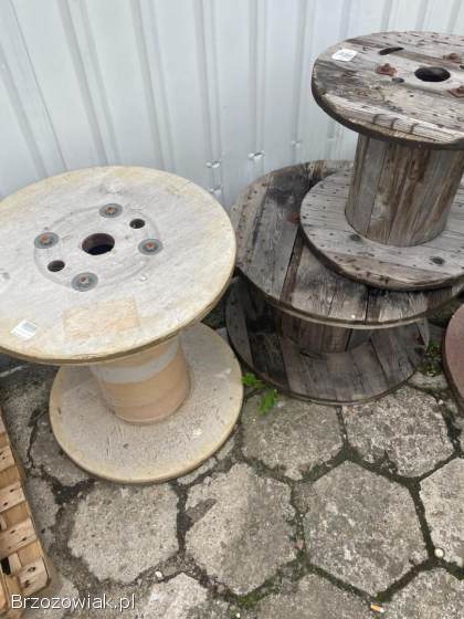 Bębny kablowe drewniane – różne rozmiary – Sanok,  odbiór osobisty