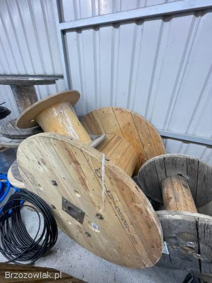 Bębny kablowe drewniane – różne rozmiary – Sanok,  odbiór osobisty