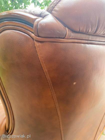 Skórzana kanapa vintage