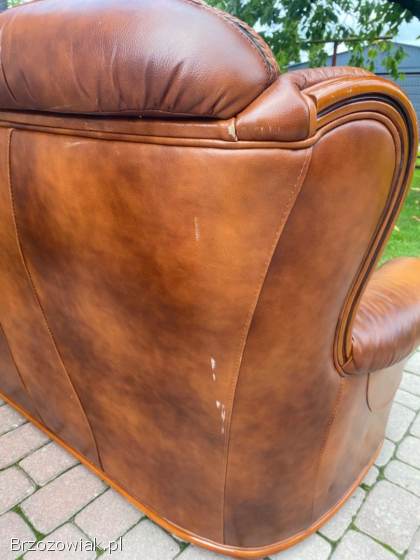 Skórzana kanapa vintage