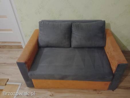 Rozkładana sofa z funkcją spania i pojemnikiem na pościel – BRW