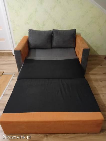 Rozkładana sofa z funkcją spania i pojemnikiem na pościel – BRW