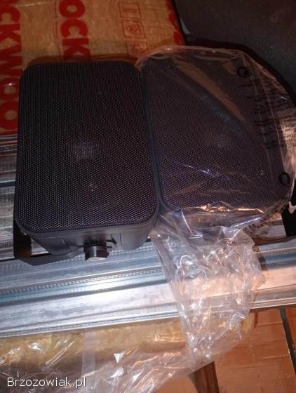 Kolumny głośnikowe do samochodu,  ciągnika,  koparki,  busa,  łodzi!  NOWE!