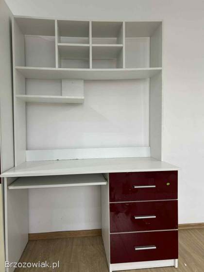 Szafa + biurko z półką