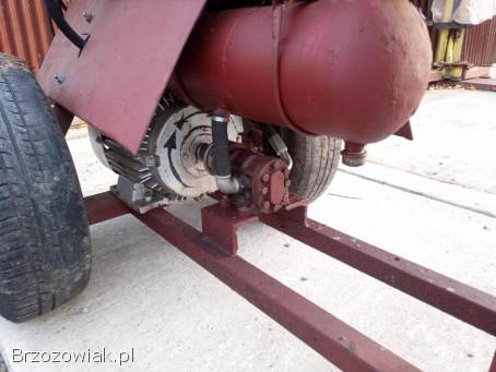 Łuparka hydrauliczna do drewna 480 mm silnik siłowy