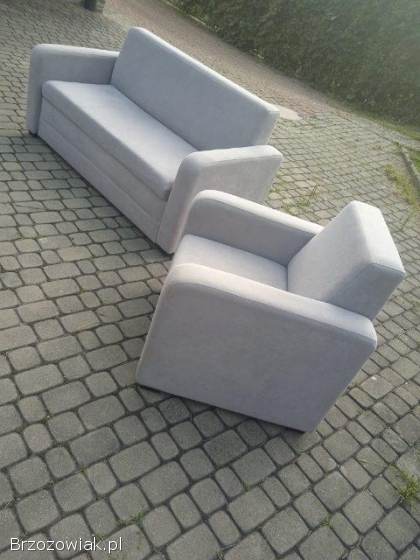 Sofa rozkładana+fotel