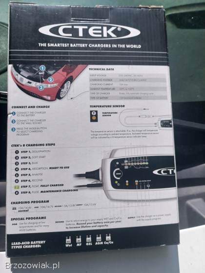 Prostownik automatyczny CTEK MXS 10 12V 10A