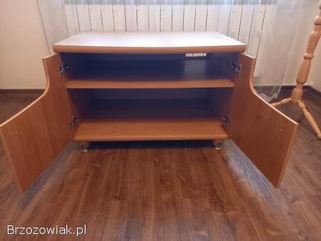 Zestaw mebli -  szafa,  witryna i szafka RTV