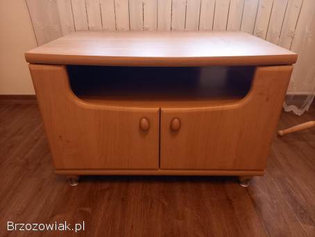 Zestaw mebli -  szafa,  witryna i szafka RTV