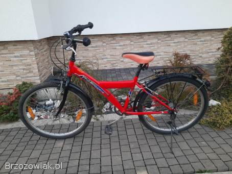 Rower na kołach 24 3 biegi w piaście