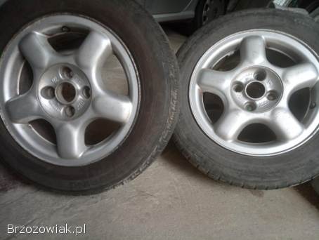 Opony letnie z alufelgami plus kołpaki volkswagen seat