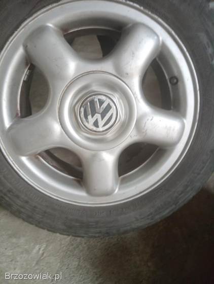 Opony letnie z alufelgami plus kołpaki volkswagen seat