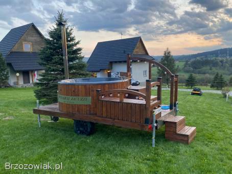 Wynajem mobilnego jaguzzi