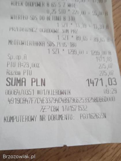 Młotowiertarka DeWalt